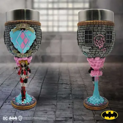 Figurine DC Comics harley quinn goblet